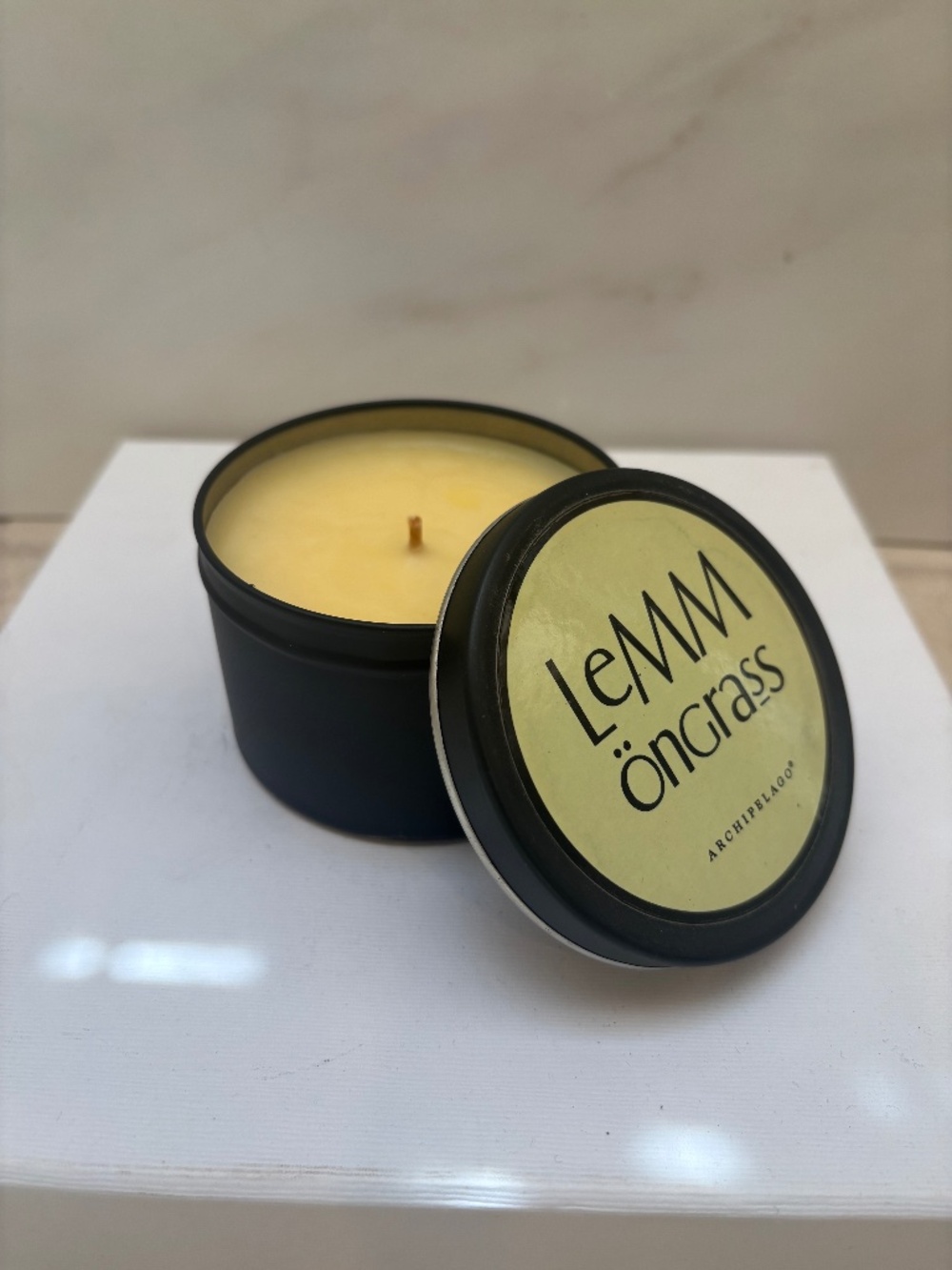 Archipelago Lemongrass Travel Tin Candle